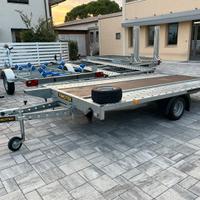 Rimorchio per trasp. Veicoli compl. 1400 kg