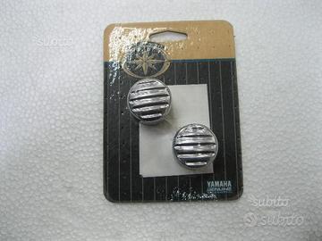 Tappi cromati asse ruota posteriore yamaha