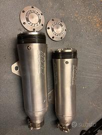 Coppia di Supertrapp racing harley