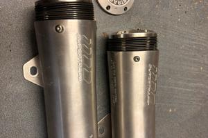 Coppia di Supertrapp racing harley