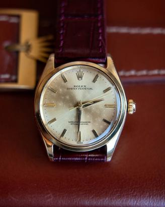 Rolex Oyster Perpetual 34 mm - 14K oro