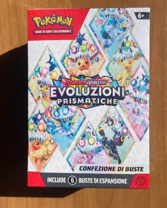 Pokémon Evoluzioni Prismatiche Bundle Sealed Ita