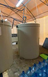 Serbatoi cilindrici in Polipropilene (PP) x2