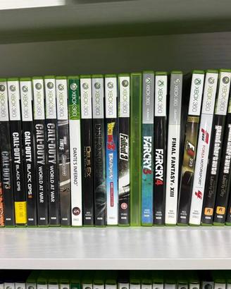 Vari videogiochi Xbox 360, Playstation 3, 4 e Wii