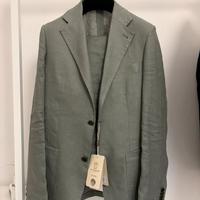 NUOVO Abito Gutteridge 100% lino - verde salvia