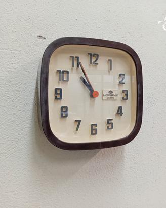 orologio da parete anni 70