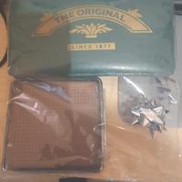 porta tabacco in cuoi e porta sigarette 