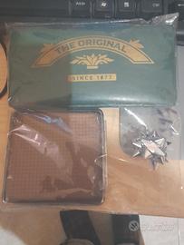 porta tabacco in cuoi e porta sigarette 