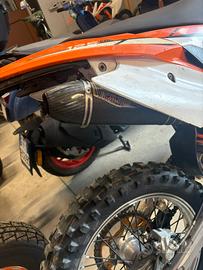 silenziatore scalvini full carbon ktm exc 2016