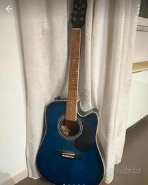 Chitarra acustica amplificata