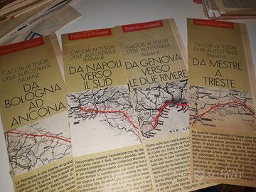 4 cartina stradale anno 1969-1970