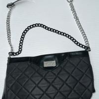 Borsa nera trapuntata Paola T. Modello Secchiello