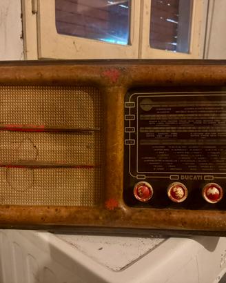 Radio a valvole Ducati RR 4250 funzionante