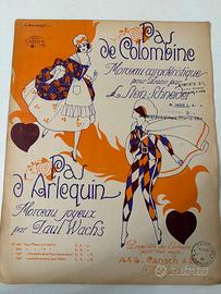Spartito Pas de Colombine  et d’Arlequin