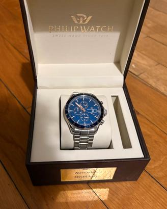 Philip Watch Cronografo Swiss Made Blu