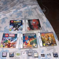 Lotto di giochi ninetndo ds con scatola e senza