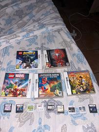 Lotto di giochi ninetndo ds con scatola e senza