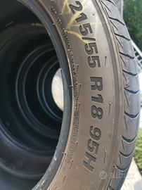 gomme Kumho 215 55 r18