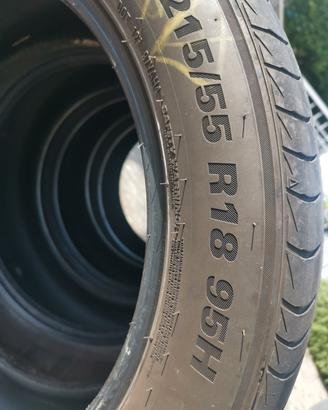 gomme Kumho 215 55 r18