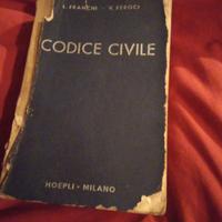 Codice Civile -Franchi Feroci 1939  hoepli Milano 