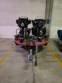 carrello doppio per moto