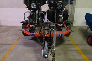 carrello doppio per moto