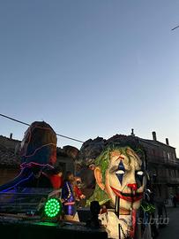 CARRO ALLEGORICO CARNEVALE 🎭🎊🃏