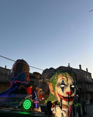 CARRO ALLEGORICO CARNEVALE 🎭🎊🃏