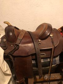 Sella cavallo western billy cook