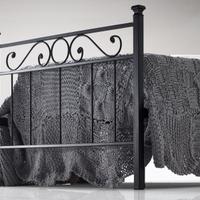 Letto singolo Ferro battuto + materasso eminflex