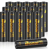 Batterie AA Litio 1,5V 3500mAh (16 Pezzi) Lunga Du