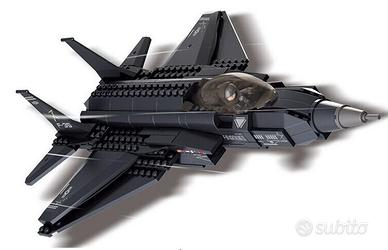 Set mattoncini Aeroplano F-35 Lightning II nero