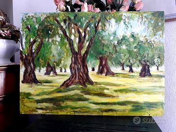 Olio su faesite 50x70 