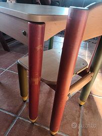 Tavolo bambino con sedia foppa pedretti