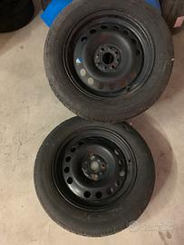 2 cerchi da 15” 4 fori fiat