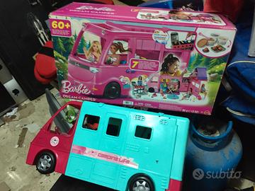 3594NN-Camper Barbie SOLO scatola + camper tanya