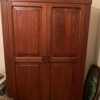 Armadio in olmo massicio h 2.13