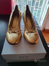 Scarpe Campanile oro 39