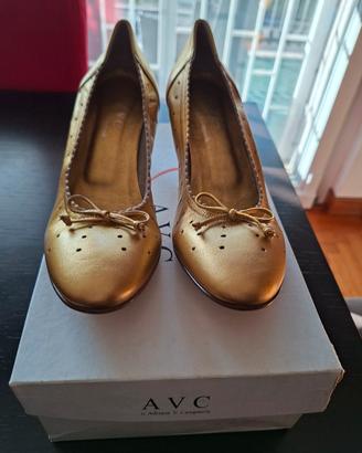 Scarpe Campanile oro 39