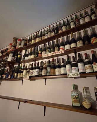 Bottiglie di vino da collezione