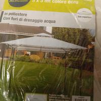 copertura gazebo3x3 nuova ancora nella  imbustata