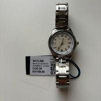 Orologio al quarzo Skyline da donna in acciaio