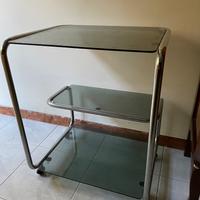 Carrello vetro fumè