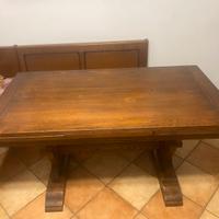 Tavolo legno massello allungabile