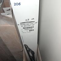 Serie spazzole tergicristallo anteriori peugeot