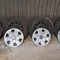 cerchi e gomme invernali bmw 205/55/16