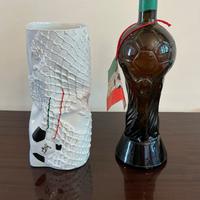 Vaso +bottiglia  mondiali Italia 90 collezione