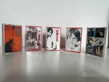 5 Musicassette U2–Vintage (War, Boy, Achtung Baby)