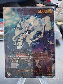Carta One Piece "Fan Art" Monkey D Luffy OP09-061