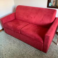 divano letto + poltrona